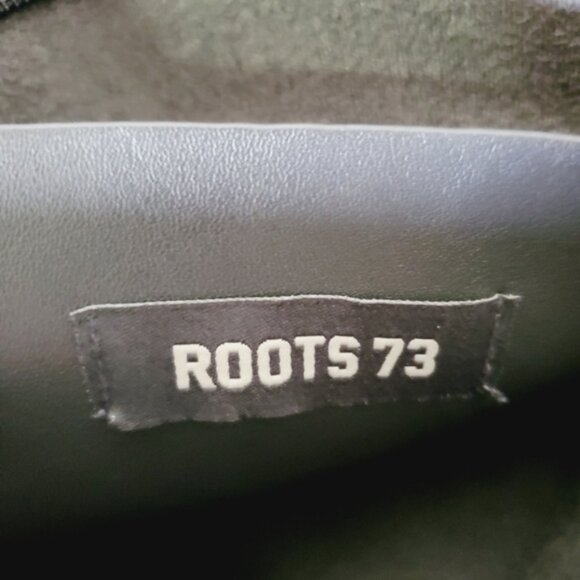 Roots Charcoal Leather Backpack - Picture 6 of 10